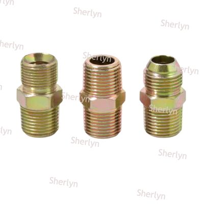 Sambungan Transisi Kawat Tekanan Tinggi Baja Karbon Mulut Datar 6 Poin