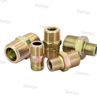 Flat 1.2 inci Wire Hydraulic Tekanan Tinggi Transisi Joint Baja Karbon Galvanized
