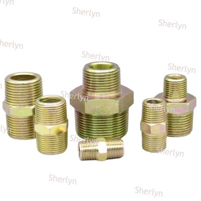 Flat 1.2 inci Wire Hydraulic Tekanan Tinggi Transisi Joint Baja Karbon Galvanized