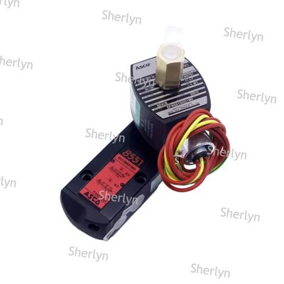 Katup Solenoid ASCO Tahan Ledakan EF551G401MO Kumparan Tunggal 2/2 Arah Kaliber 1/4