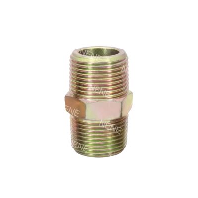 BSP Hidraulik Union Flat Mouth 3/8" Union Joint Nominal Pressure 30MPa Fittings Pipa Pneumatic