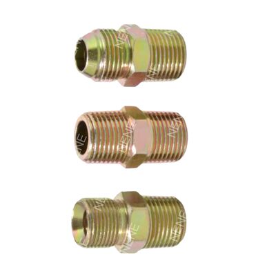 Sambungan Union Mulut Datar 1/8" hingga 3/8" Sambungan Pipa Pengurang dengan Ukuran Berbeda di Kedua Ujung