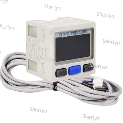 Saklar Tekanan Digital Kelas Industri SMC ISE30A-01-N-L Output NPN Rentang 1MPa Pemantauan Tekanan Sistem Pneumatik Khusus