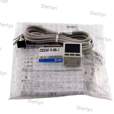 Dual PNP Output Rotatable Display Pressure Switch Untuk Manipulator Mesin Kemasan SMC ISE30A-01-B-L