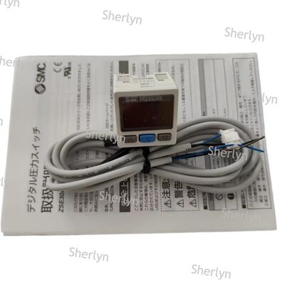 Sensor Tekanan Digital Presisi Tinggi Output PNP Jalur Produksi Otomatis Kontrol Tekanan Udara SMC ISE30A-01-P-L