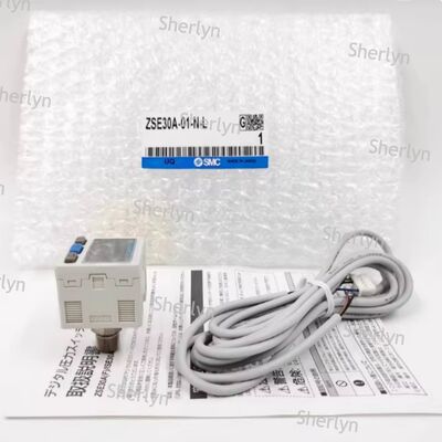 Sensor Tekanan Digital Presisi Tinggi Output PNP Jalur Produksi Otomatis Kontrol Tekanan Udara SMC ISE30A-01-P-L
