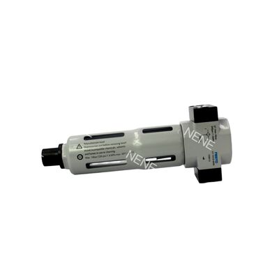 Filter paduan seng Festo LF-1/4-D-MINI 159613 40 μm G1/4 1200L/min 22ml Manual Drain 0,5-12 bar Filter udara terkompresi