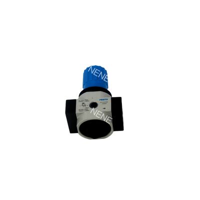 LR-3/8-D-MINI Festo 162580 Dengan Gauge 0,5-12 Bar Zinc Alloy Pressure Regulator G3/8 1700L/min Rotary Knob yang dapat dikunci Diafragma yang diaktifkan langsung