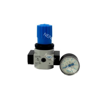 LR-3/8-D-MINI Festo 162580 Dengan Gauge 0,5-12 Bar Zinc Alloy Pressure Regulator G3/8 1700L/min Rotary Knob yang dapat dikunci Diafragma yang diaktifkan langsung