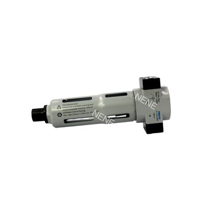 159631 Festo LFR-1/4-D-MINI Zinc Alloy 40μm Manual Drain Filter Regulator G1/4 0,5-12bar Dengan Pressure Gauge