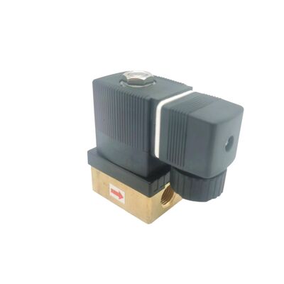 Burkert 00125301 Klep Solenoid Industri, G1/4 Inch Port, 3.0 Flow Oriffice, FKM Sealed Brass Housing, 24V DC Power 8W, 0~6bar Aplikasi Tekanan Rendah