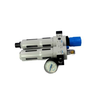 FRC-3/8-D-7-MINI 162756 Festo Service Unit G3/8 40μm Manual Drain 0.5-7bar With Pressure Gauge Zinc Alloy