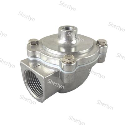 1 inci ASCO G353A042 Solenoid Threaded Pulse Valve Cepat Tanggapan Struktur paduan aluminium