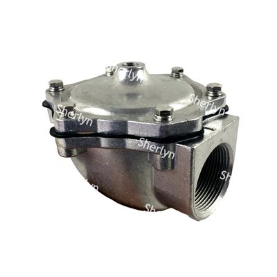 ASCO G353A045 1.5" NPT Aluminium Body Pulse Jet Valve, Pilot Operated Diaphragm Type Untuk Sistem Pengumpul Debu Industri