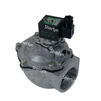 2-1/2 Inch Threaded Port Diaphragm Valve ASCO SCG353A051 353 Seri pembersihan debu industri