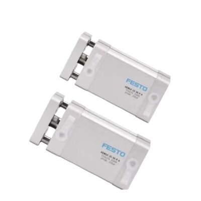 Aktuator Kompak Serbaguna dengan Tongkat Panduan Festo ADNGF-16-10-P-A, Aksi Ganda, 16mm Bore 10mm Stroke 554213