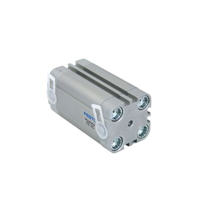 Pneumatic Press Fit FESTO ADVU-20-10-P-A 156515 20mm Bor 10mm Stroke Internal Thread Compact Double-Acting Cylinder M5 Port Magnetic Piston ISO 6432