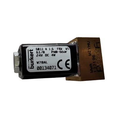 0.2-16bar Resistensi Tekanan G1/2 BURKERT 00221882 6281 Peralatan Otomasi Katup Gunakan AC220V