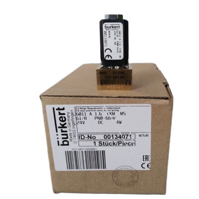 6281 Tipe BURKERT 00221887 G1 1/4 NC Katup Untuk Sistem Pipa Industri