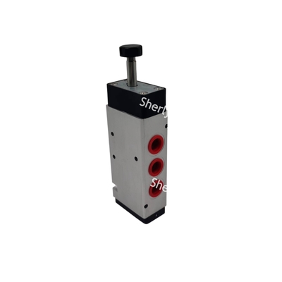 5/2 Single Solenoid Directional Valve NORGREN V62C513A-A219J G3/8 Port 2600L/min Pilot Dioperasikan 220/240V AC Push Locked Manual Override