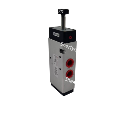 5/2 Single Solenoid Directional Valve NORGREN V62C513A-A219J G3/8 Port 2600L/min Pilot Dioperasikan 220/240V AC Push Locked Manual Override