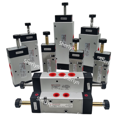 Kompak 5/2 Way Valve V62C513A-A212J NORGREN Untuk Sistem Pneumatik Jalur perakitan