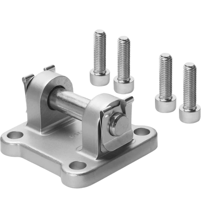 FESTO DAMT-V1-32-A Intermediate Trunnion Mount Bracket,ISO15552 Aksesoris Silinder untuk Bagian Otomotif & Conveying Line Produksi