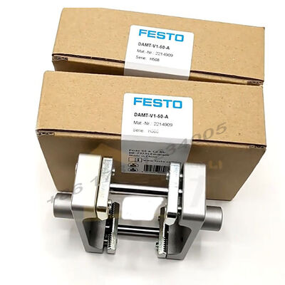 ZNCM/DAMT-V1-32-40-50-63-80-100-125-A Piston Pneumatic Cylinder Fit Festo DSBC DNC Cylinder dengan komponen pin stainless steel galvanis