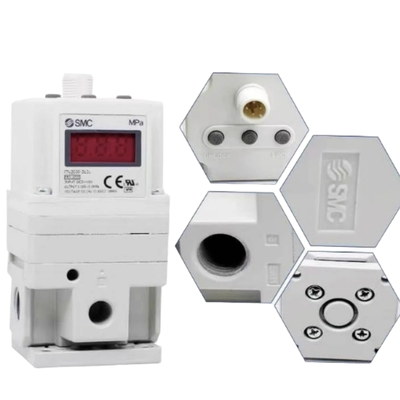 1/4 Inch Port Proportional Valve SMC ITV1030-211 IP65 Dianjurkan untuk Sistem Pneumatik Industri