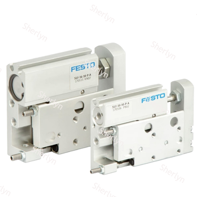 FESTO 170503 SLF-6-10-P-A Silinder Udara Linier Slide, 6×10mm Spek Korosi Resistant Aluminium Body Elastic End Cushion untuk Peralatan Otomasi