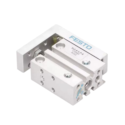 Kandang Bola Presisi Tinggi Dipandu Mini Slide Cylinder FESTO SLS Seri SLS-10-5-P-A Bagian No.170491 Aktor Linier Pneumatik Berfungsi Ganda 10mm Bor 5mm Stroke Dengan Magnet & Cushion Terbentuk