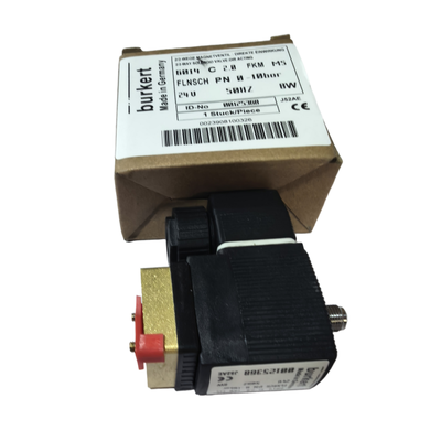 6014 Katup Solenoid Pneumatik Kuningan 3 Arah Kisaran Tekanan Biasanya Tertutup 0 Hingga 16 Bar Dirancang untuk Sistem Pneumatik Industri