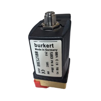 6014 Katup Solenoid Pneumatik Kuningan 3 Arah Kisaran Tekanan Biasanya Tertutup 0 Hingga 16 Bar Dirancang untuk Sistem Pneumatik Industri