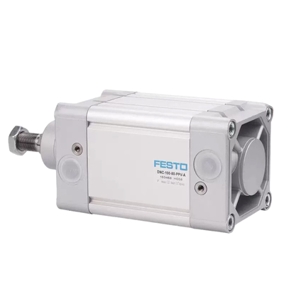 Stabil Output Pneumatic Cylinder DNC32-320-PPV-A 163314 PPV Cushion Untuk Kayu