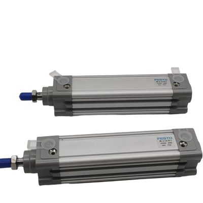 160Mm Stroke Diperpanjang FESTO DNC32-160-PPV-A 163311 Silinder Pneumatik Kerja Ganda Bor 32Mm dengan Bantalan PPV Bilateral Yang Dapat Disesuaikan Secara Independen
