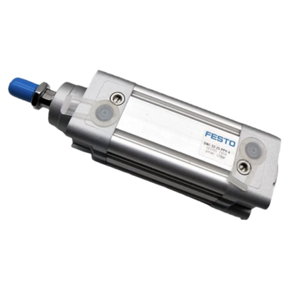 160Mm Stroke Diperpanjang FESTO DNC32-160-PPV-A 163311 Silinder Pneumatik Kerja Ganda Bor 32Mm dengan Bantalan PPV Bilateral Yang Dapat Disesuaikan Secara Independen