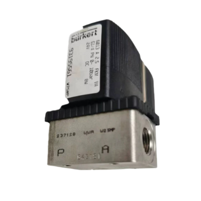 Ukuran Port 1/4 Pneumatic Solenoid Valve Plunger Direct Acting Operation 24VDC Voltage Control Valve Untuk Perangkat Pneumatic 126086