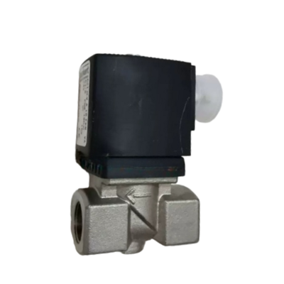 Katup Solenoid Pneumatik Tekanan 10 Bar 2 Arah Koneksi Port Biasanya Tertutup G3/8″ Ke G2″ Ideal Untuk Sistem Otomasi Industri 00248997