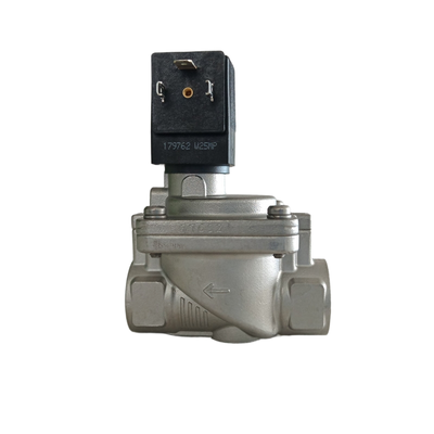2 Way Normal Pneumatic Solenoid Valve Dengan Suhu 0°C Sampai 120°C FKM Dan Ukuran Lubang 20mm Untuk Operasi 00221971