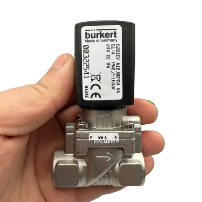 EPDM Seal Materials G1/4 "Pneumatic Solenoid Valve 24V DC 2 Way Normal ditutup katup dan 2 Way Normal terbuka katup Fungsi 00322541