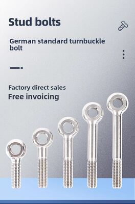 M8*30 M8 Bolt penghubung baja tahan karat terang dengan pitch benang standar yang dirancang untuk memberikan hasil pengikat yang konsisten dan aman