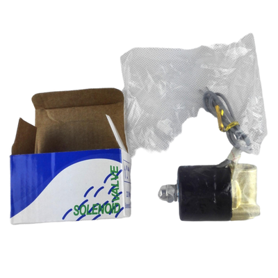 2.5 mm Aliran Pneumatic Solenoid Valve Dengan Pola Gerak Aktif Langsung Dan Suhu -5°C Sampai 80°C 2W-025-08