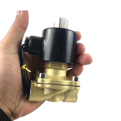 FKM Viton Seal Material Pilot Diaphragm Solenoid Valve Bekerja dalam 0 hingga 0,5 MPa Tekanan untuk Otomasi Industri 2W-200-20