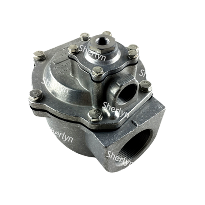 G353A048 Integral Pilot Pulse Jet Valve, ASCO 353 Series 1.5" Angle Solenoid Valve Aluminium Body Untuk Pembersihan Kantong Bubuk