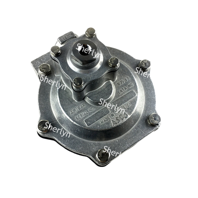 G353A048 Integral Pilot Pulse Jet Valve, ASCO 353 Series 1.5" Angle Solenoid Valve Aluminium Body Untuk Pembersihan Kantong Bubuk