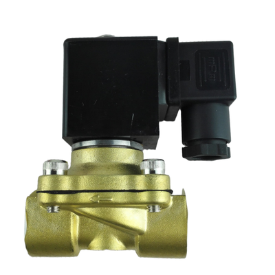 NBR Seal Material Valve dengan Square Coil Operating at DC12V Voltage Sempurna untuk Peralatan Pneumatik dan Sistem Kontrol Cairan Otomatis