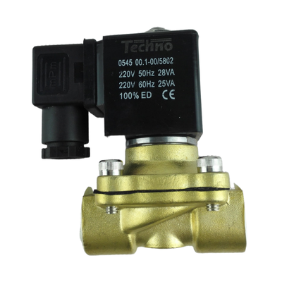 NBR Seal Material Valve dengan Square Coil Operating at DC12V Voltage Sempurna untuk Peralatan Pneumatik dan Sistem Kontrol Cairan Otomatis