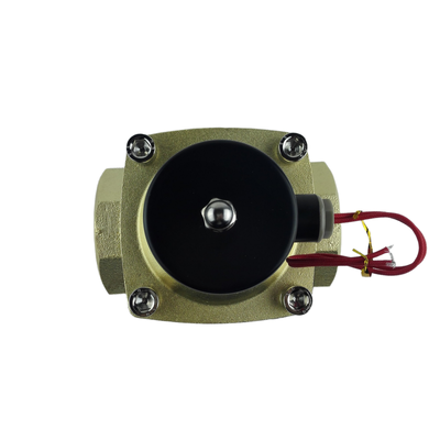 G21⁄2 Air Medium Pneumatic Solenoid Valve Brass Body NBR Seal Material Memberikan Stabilitas Dan Kinerja Dalam Otomasi Industri
