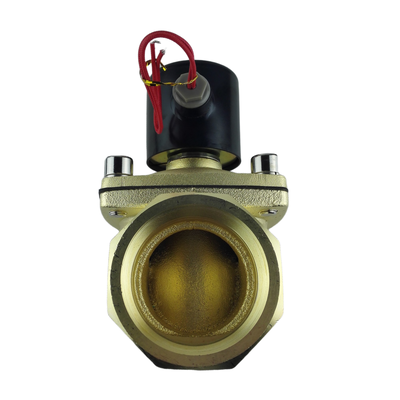 G21⁄2 Air Medium Pneumatic Solenoid Valve Brass Body NBR Seal Material Memberikan Stabilitas Dan Kinerja Dalam Otomasi Industri