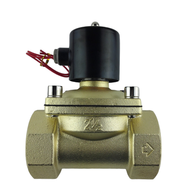 G21⁄2 Air Medium Pneumatic Solenoid Valve Brass Body NBR Seal Material Memberikan Stabilitas Dan Kinerja Dalam Otomasi Industri